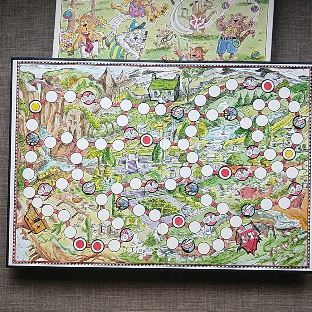 Cats At Play Vintage Board Game David Adler